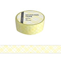 Yellow Plaid Washi