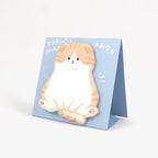 Scottish Fold's Tummy Stand up Sticky Notes