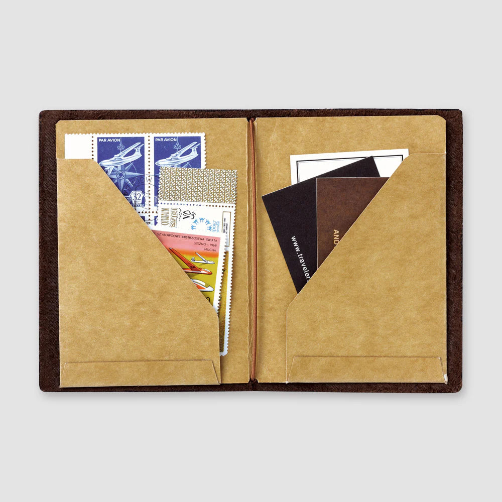 Traveler's Notebook P-010 Kraft Paper Folder - Passport size