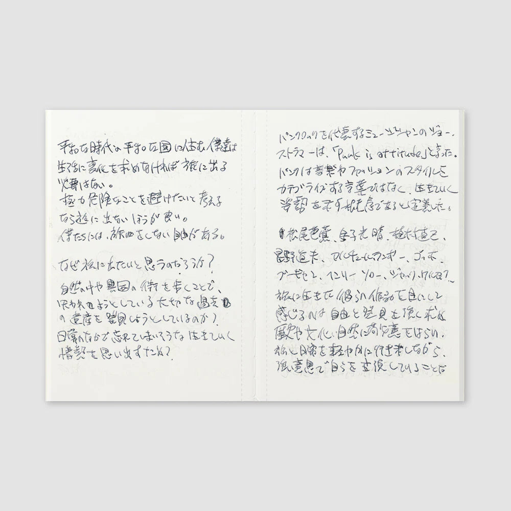 Traveler's Notebook P-005 Lightweight Paper Notebook - Passport Size