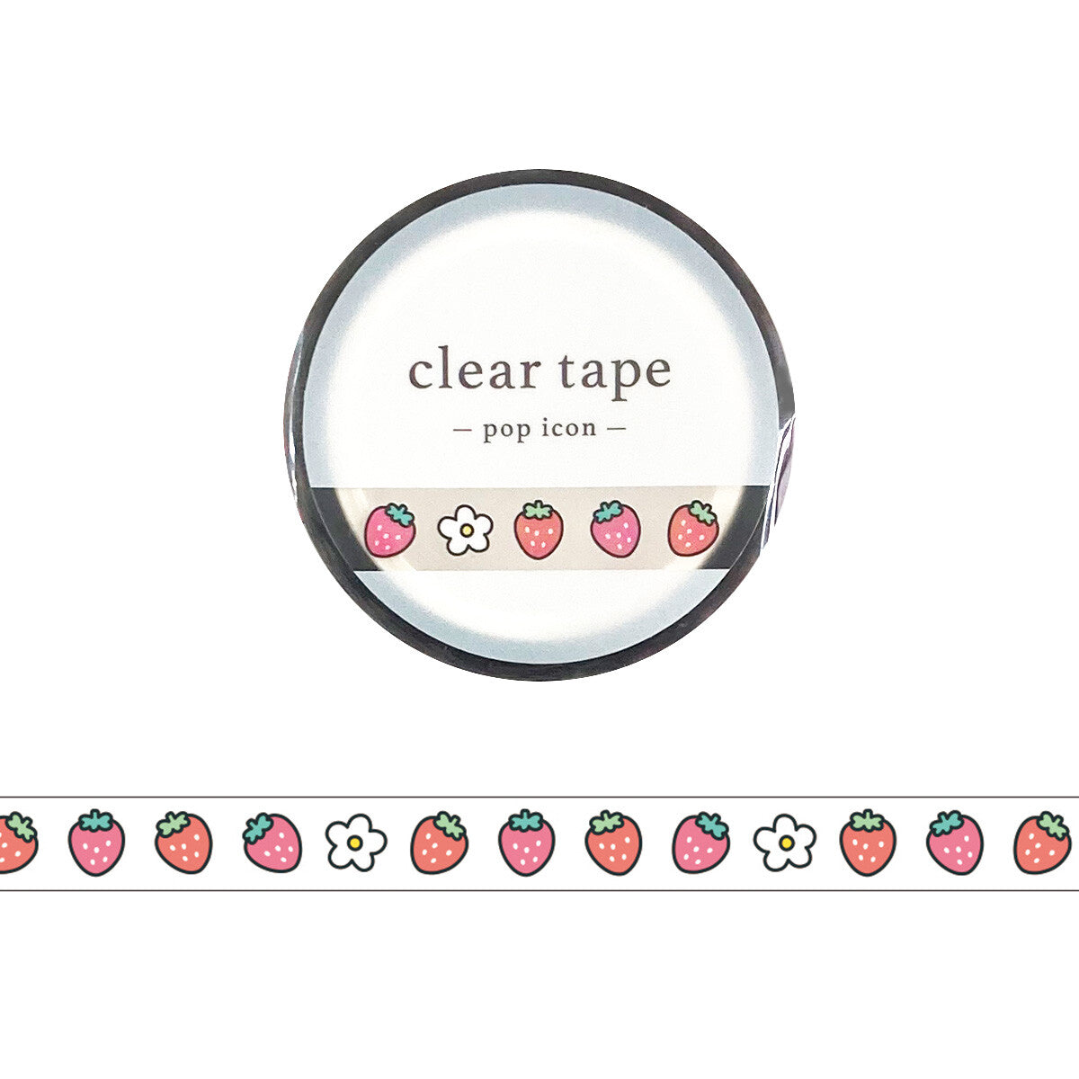 Clear Strawberry Washi