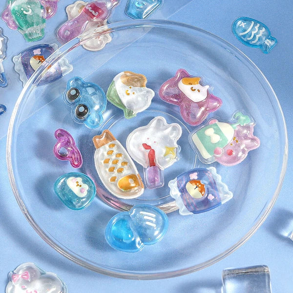 A Fun Life - 3D Sticker Sheet - Kyururun