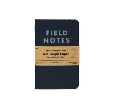 Pitch Black Memo Book: Ruled