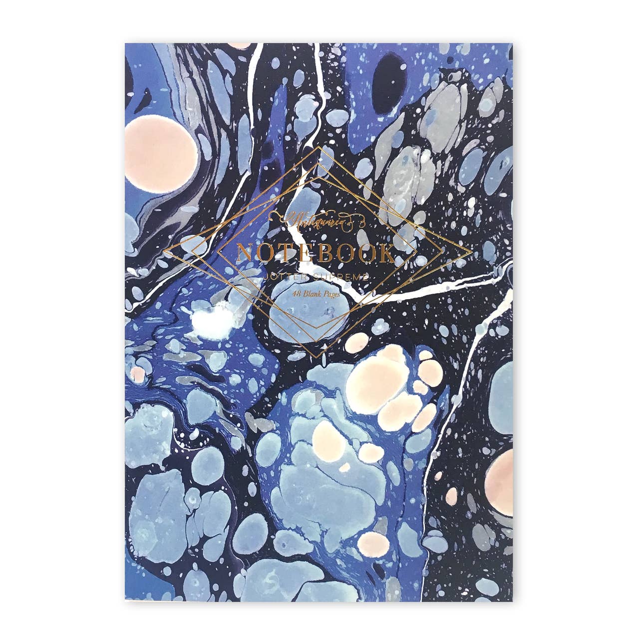 Indigo Marble Notebook