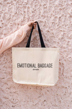 Emotional Baggage and Snacks Tote Bag