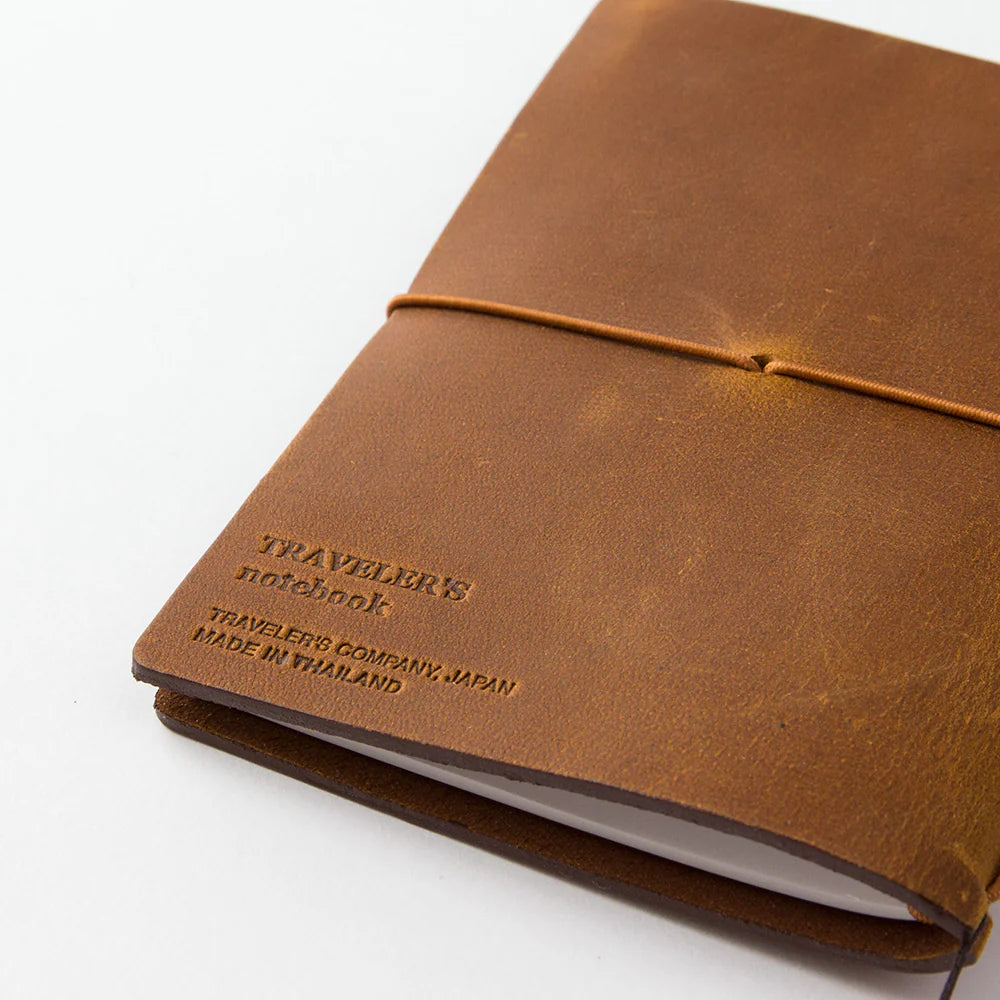 Traveler's Notebook P-00 Camel Passport Size