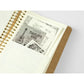 TRC A6 Slim Spiral Ring Notebook with Paper Pocket