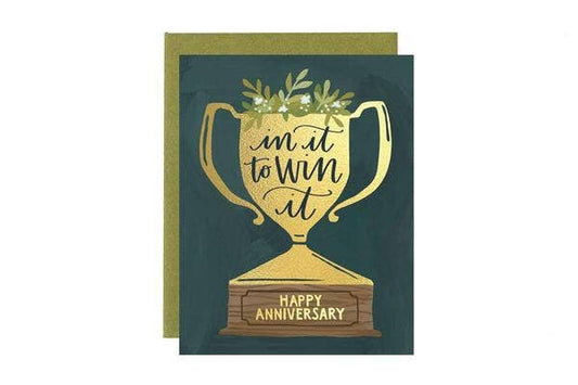 Anniversary Trophy Card