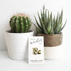 Leafy Ampersand Enamel Pin