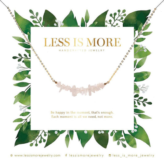 Rainbow Moonstone Smile Necklace- 14k Gold Dipped