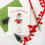 Grinch Christmas - Pop Culture Letterpress Holiday Card