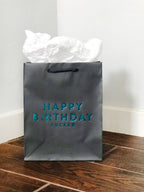 Birthday Fucker Foil-Stamped Gift Bag
