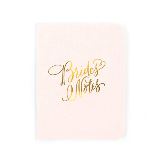 Bride's Notes Blush Colored Notebook