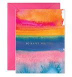 So Happy For You Congrats Card