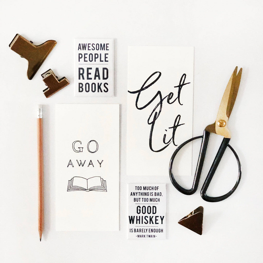 Go Away Bookmark