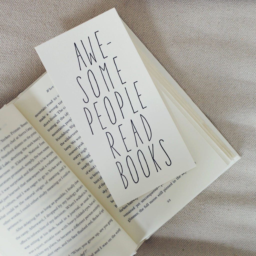 Awesome People Read Bookmark