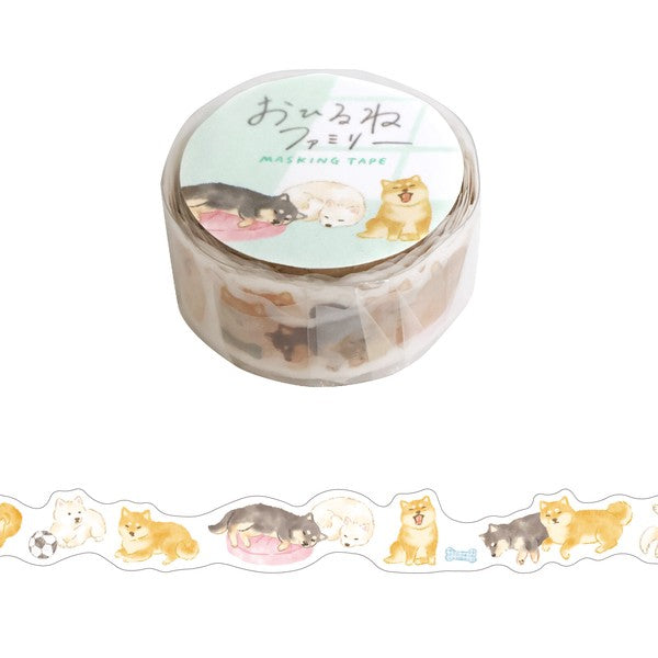 Playful Puppy Die-cut Washi