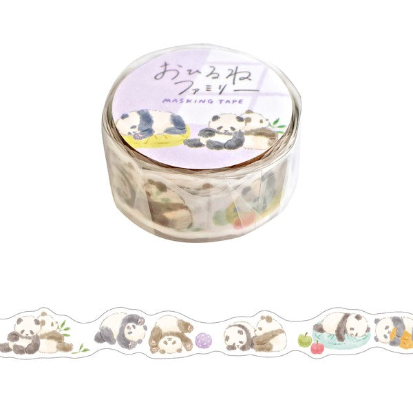 Playful Panda Die-cut Washi