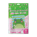 Razzle Dazzle DIY Gem Art Kit - Funny Frog