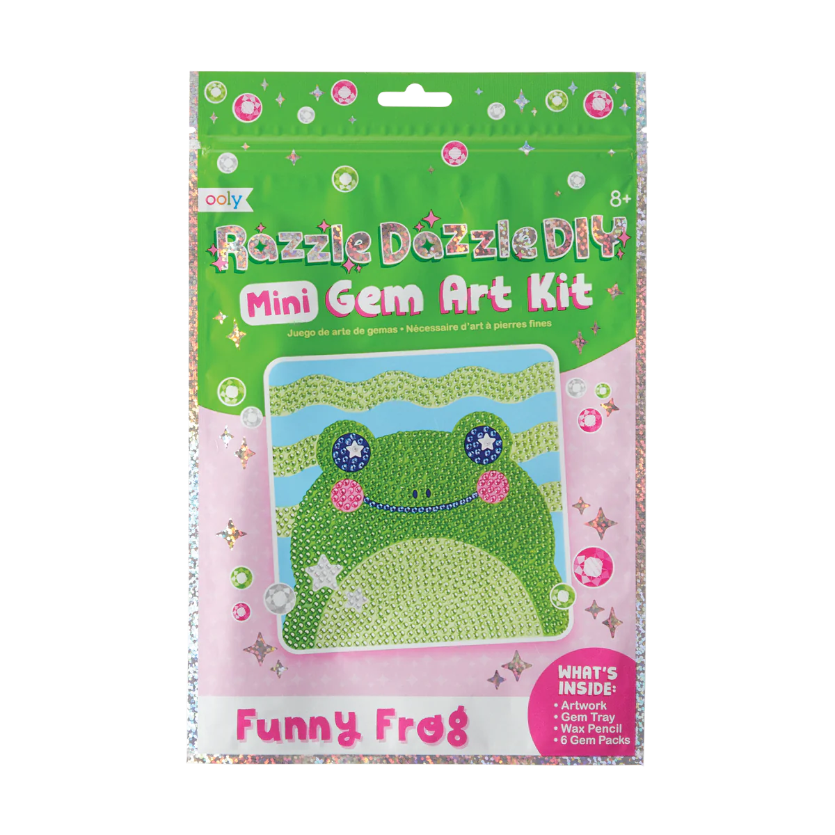 Razzle Dazzle DIY Gem Art Kit - Funny Frog