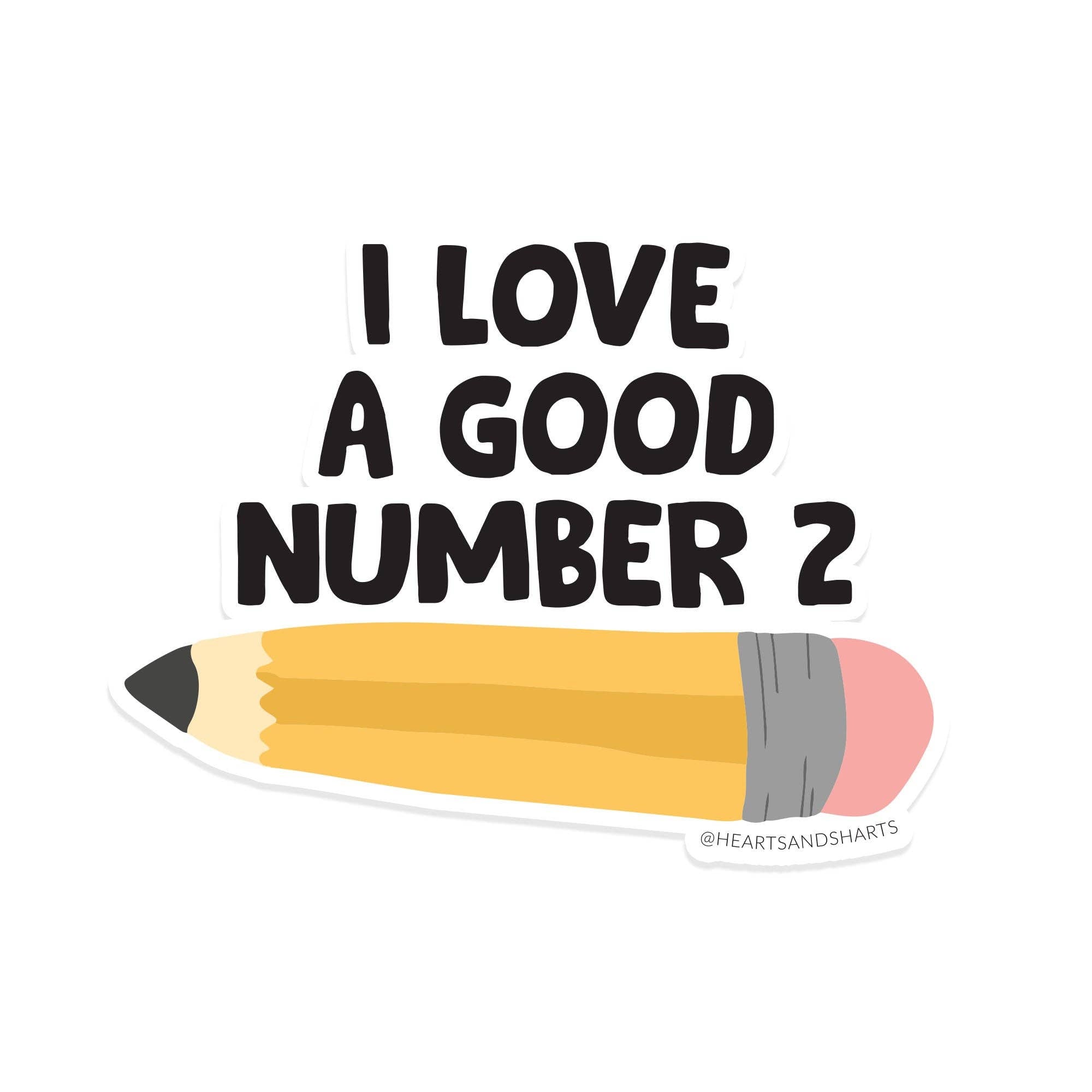 Good Number 2 Sticker