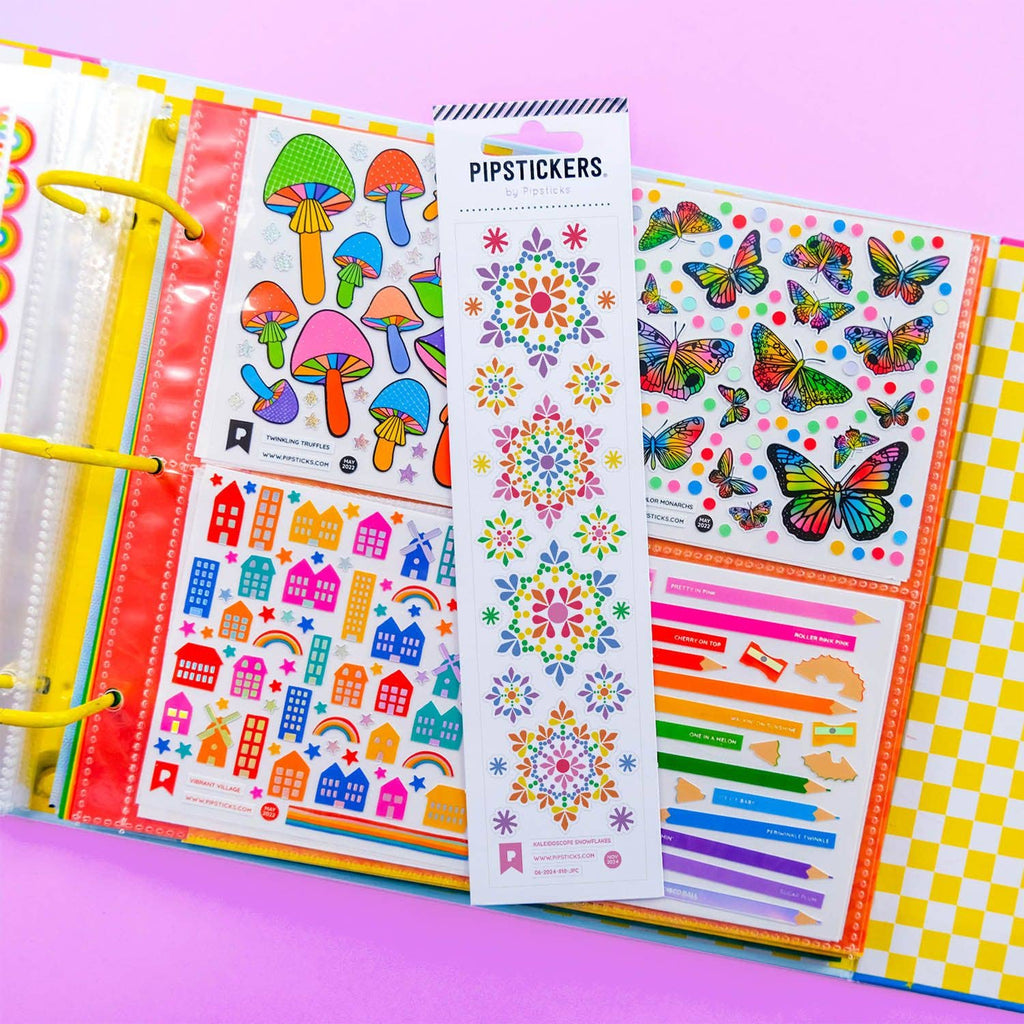 Kaleidoscope Snowflakes