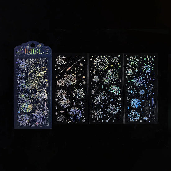 Fireworks - IRIDE Clear Sticker Sheet