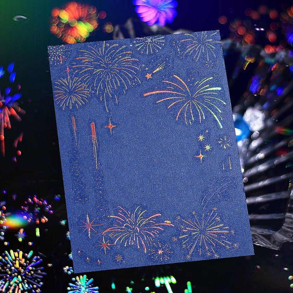 Fireworks - IRIDE Clear Sticker Sheet