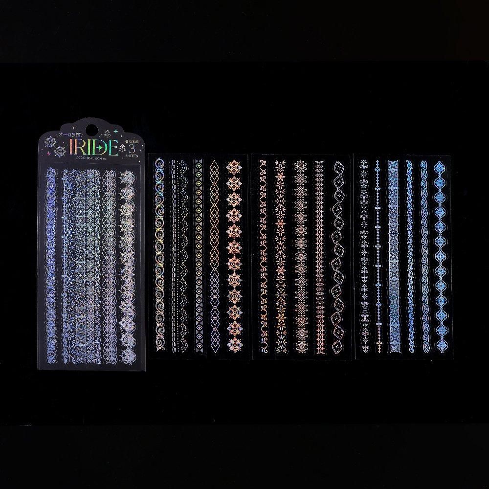 Vintage Line - IRIDE Clear Sticker Sheet