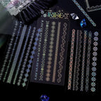 Vintage Line - IRIDE Clear Sticker Sheet