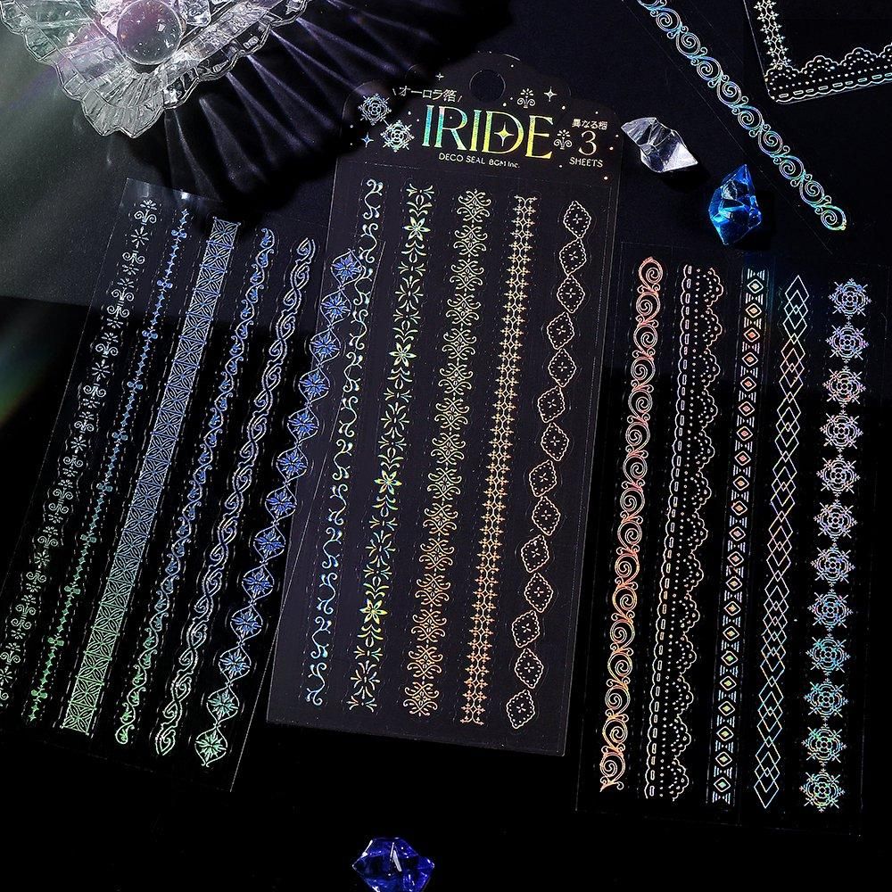 Vintage Line - IRIDE Clear Sticker Sheet