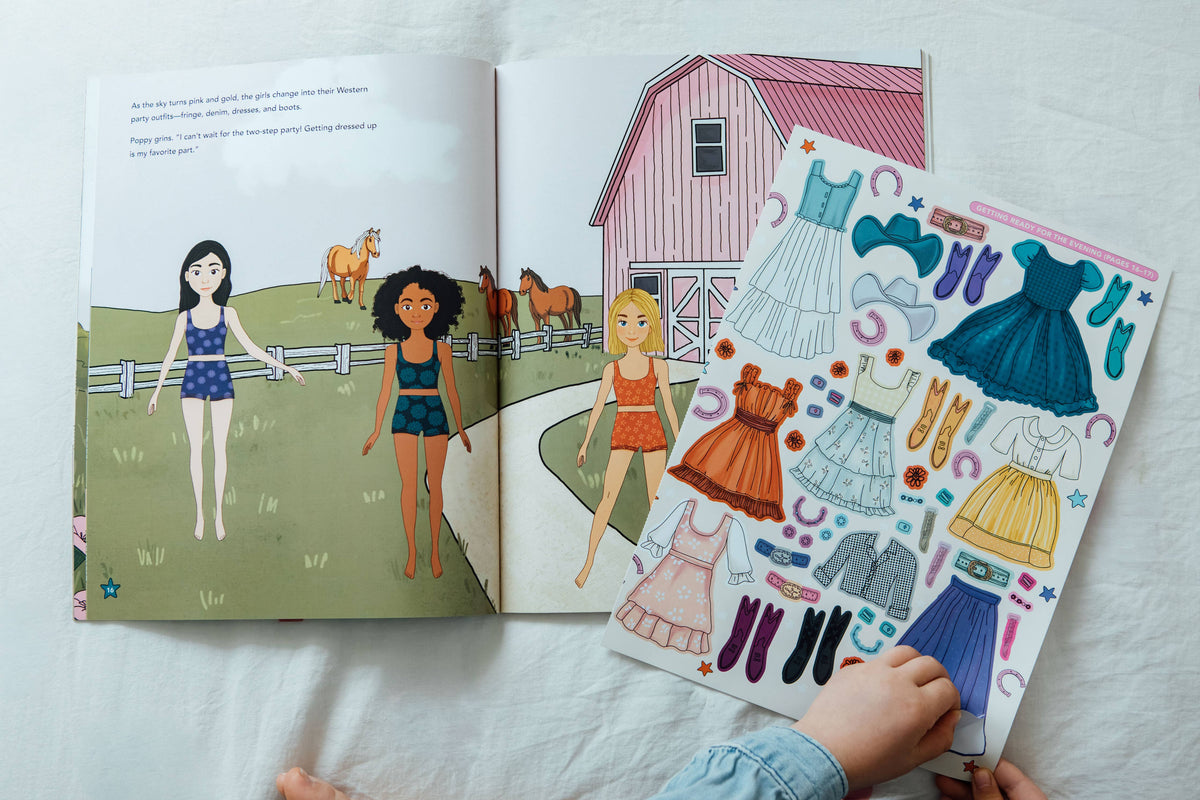 My Fancy Sticker Storybook: Horses & Ponies