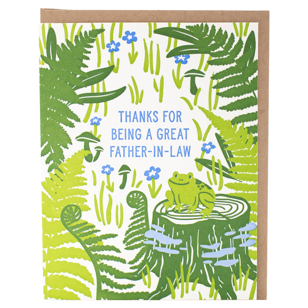 Woodsy Father-in-law Card