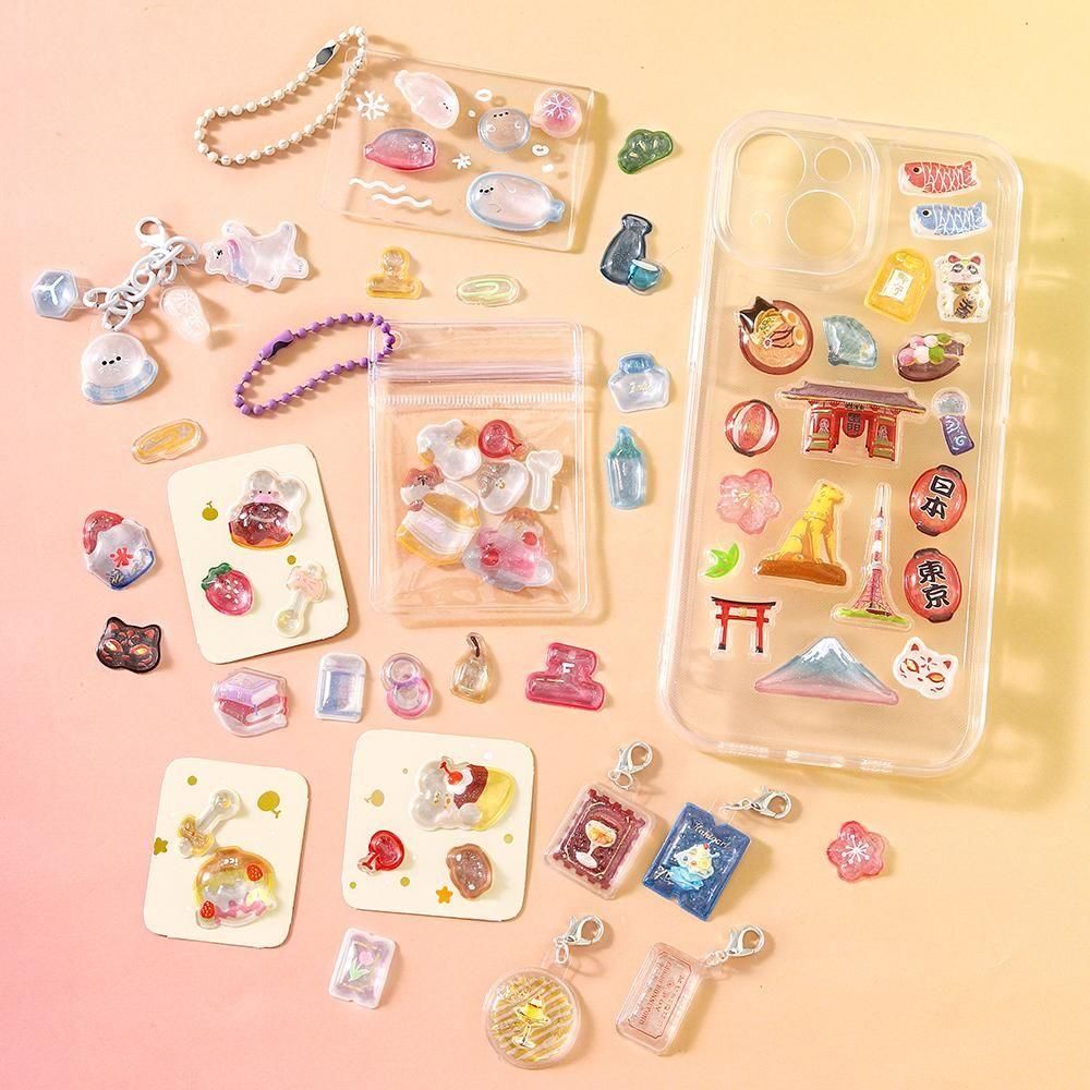 Stationery - 3D Sticker Sheet - Kyururun