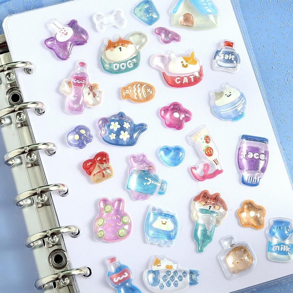 A Fun Life - 3D Sticker Sheet - Kyururun