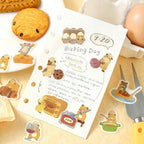 Hamster Bistro - Pretend Play Animals Flake Stickers