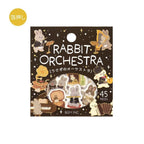 Rabbit Orchestra - Pretend Play Animals Flake Stickers
