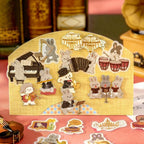 Rabbit Orchestra - Pretend Play Animals Flake Stickers