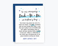 Dad To Be Card