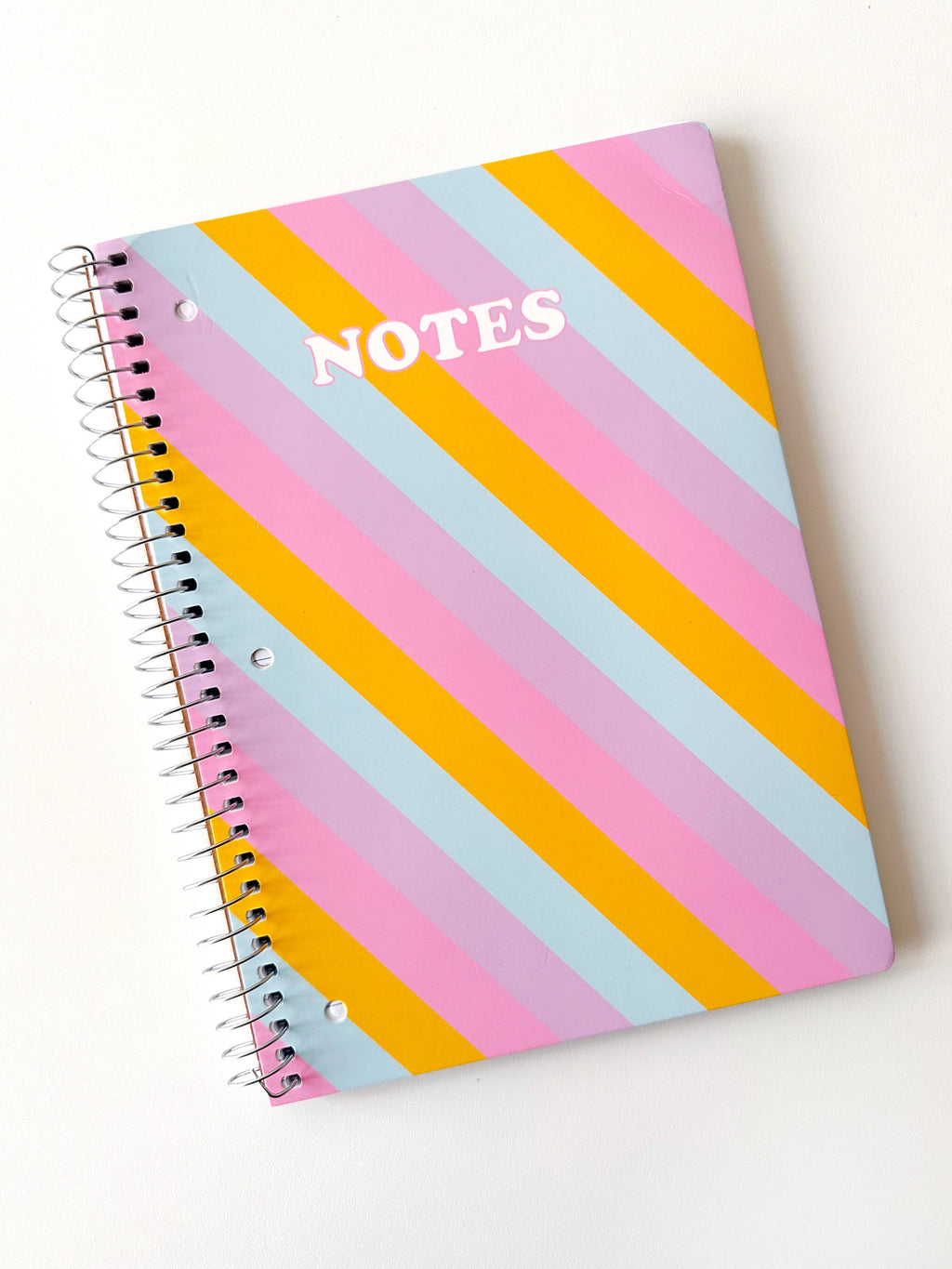 She's All That Stripe Spiral Notebook
