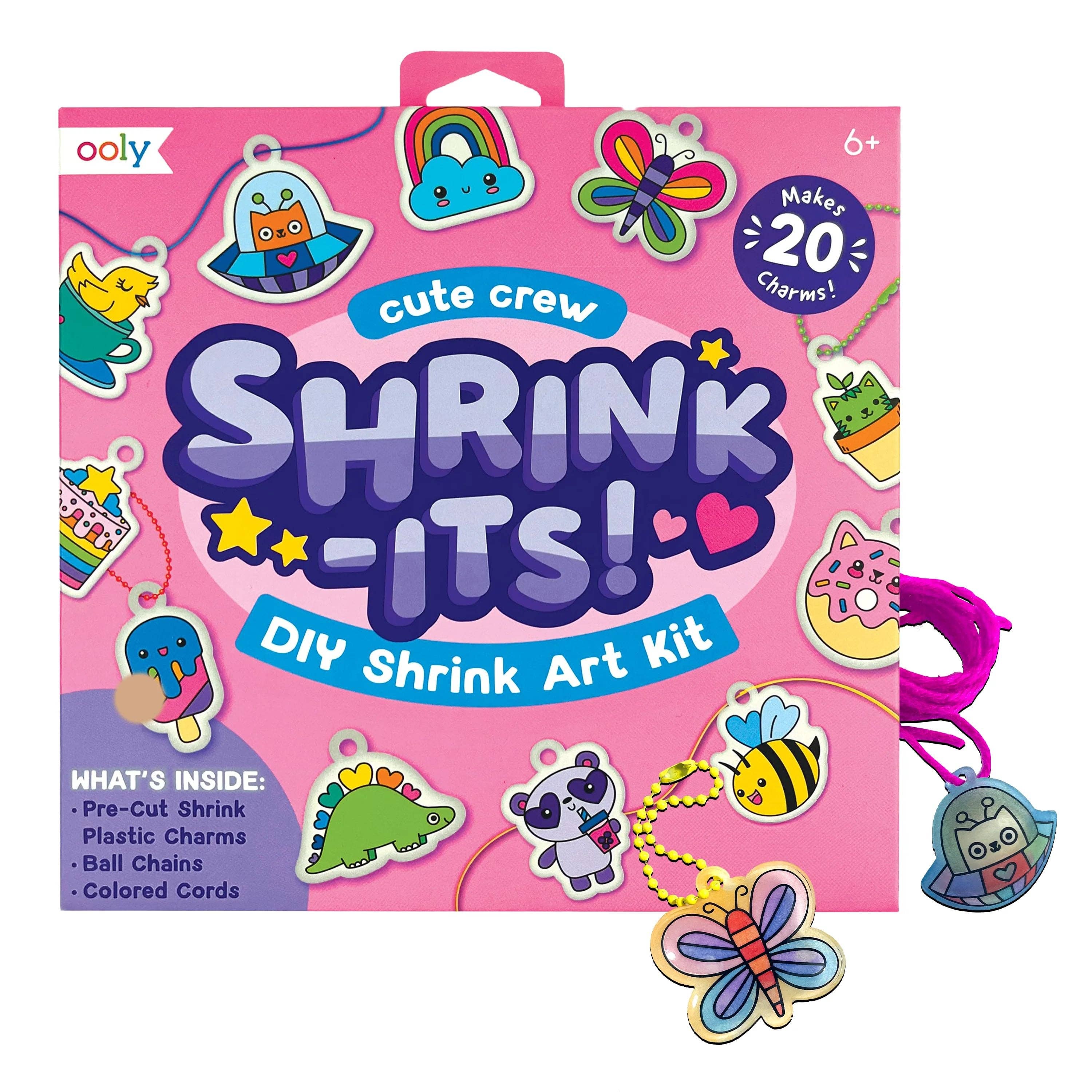 Shrink-Its! DIY Shrink Art Kit - Cute Crew (28 PC Set)
