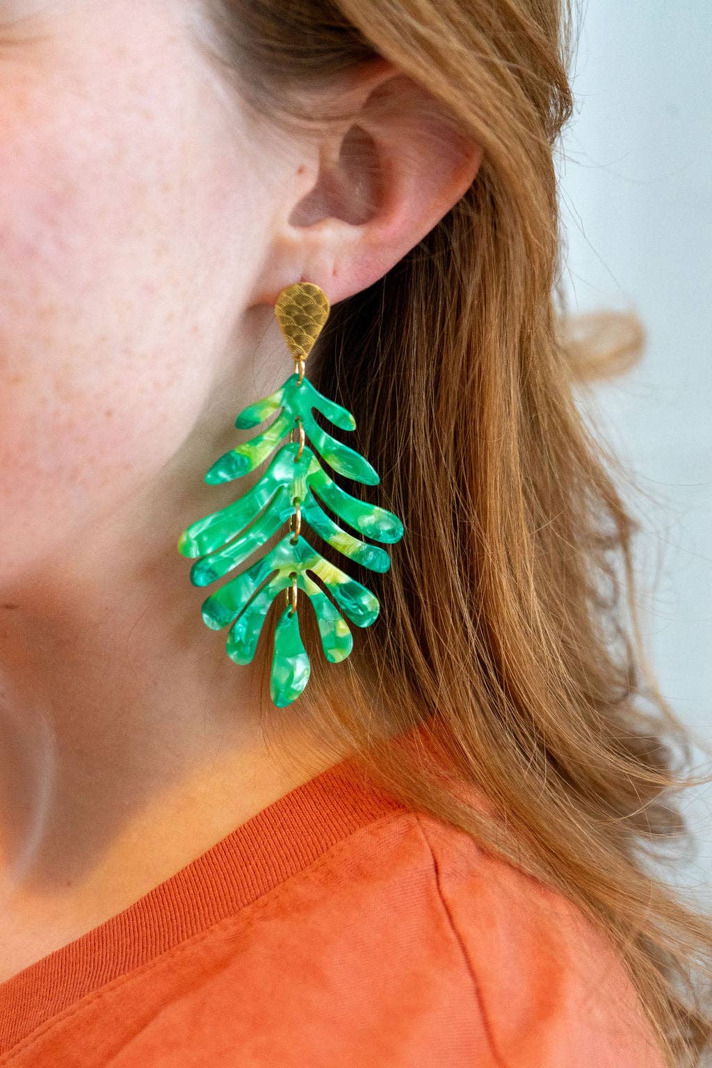 Palm Earrings