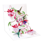 Hummingbirds Pop-Up Card