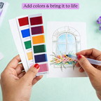 Spring Mini-Watercolor Paint Kit