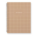 Grid Journal: Lined Notebook
