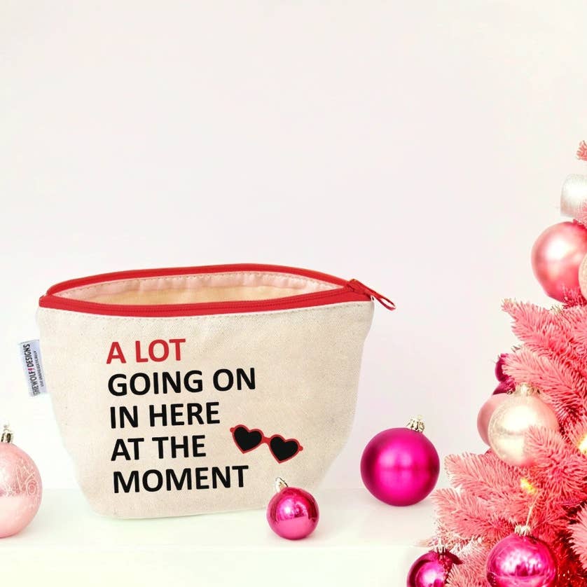 A Lot Going On In Here At The Moment Pouch