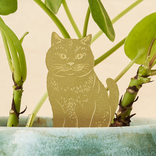 Cat Plant Decoration