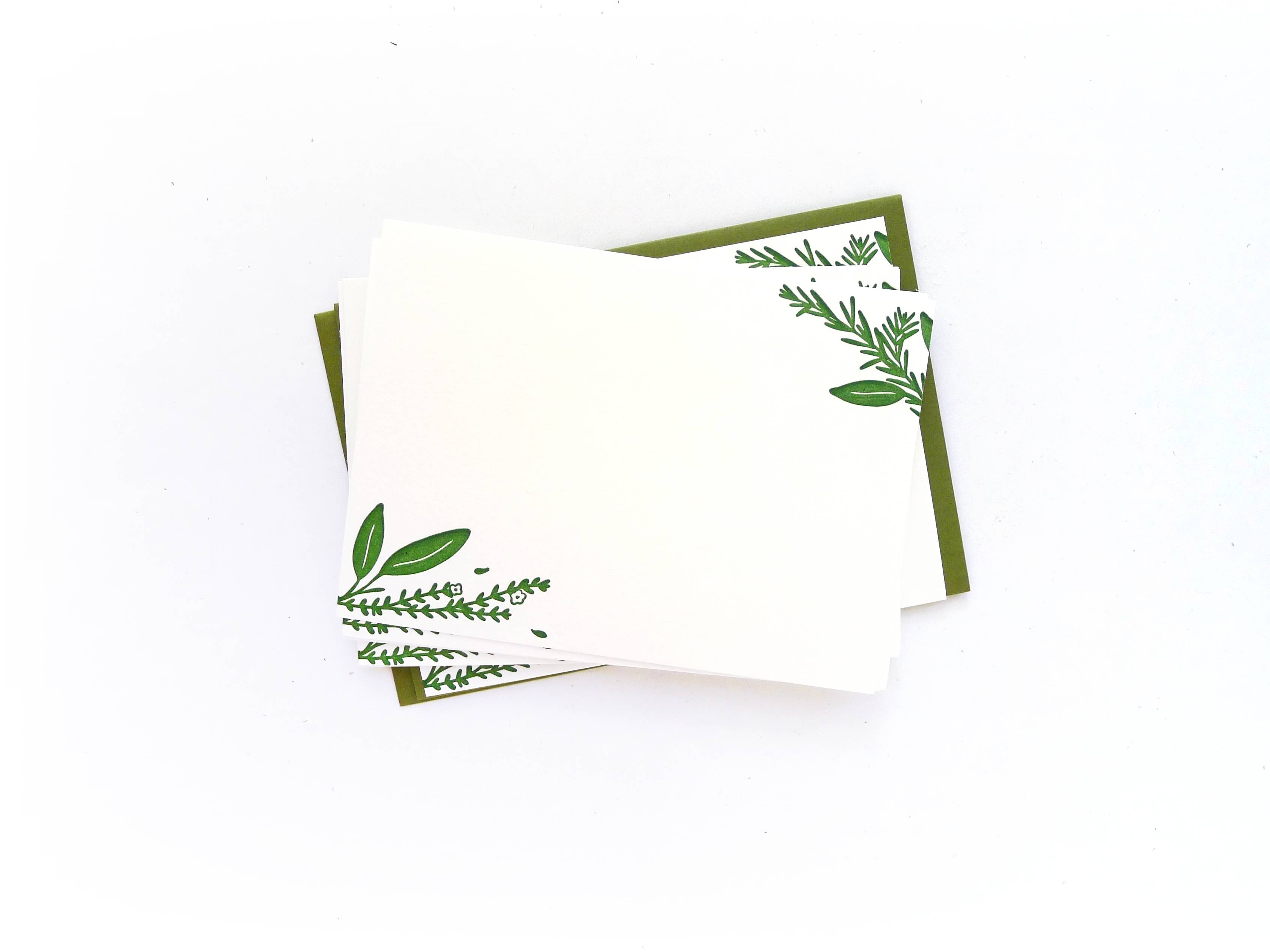 Herb Notecards