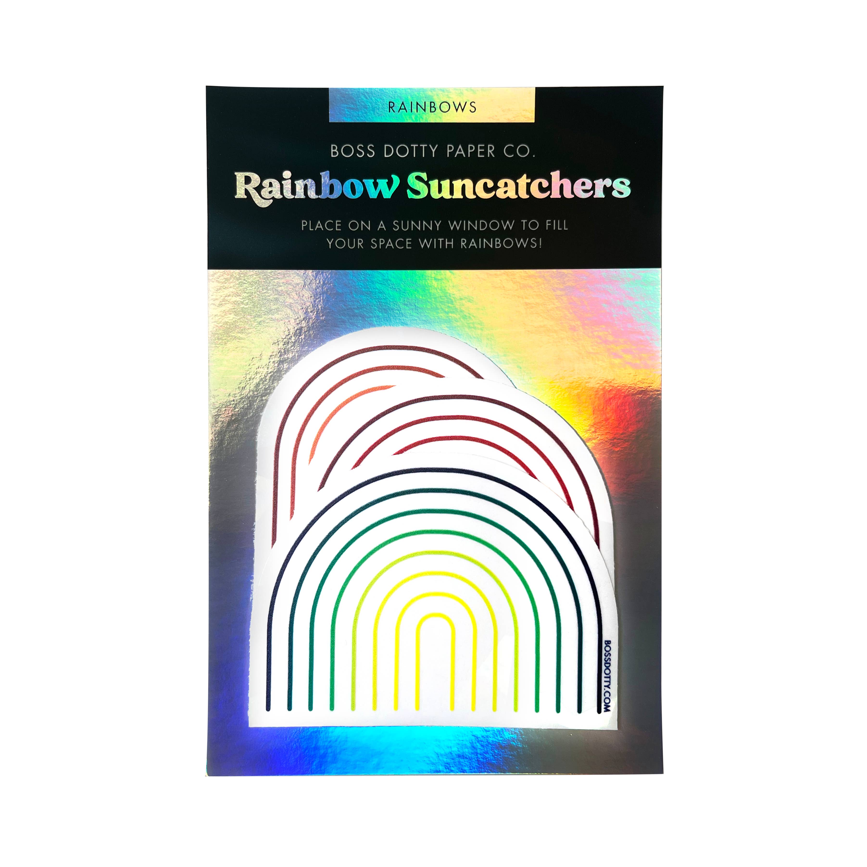 Rainbow Suncatchers Set of 3