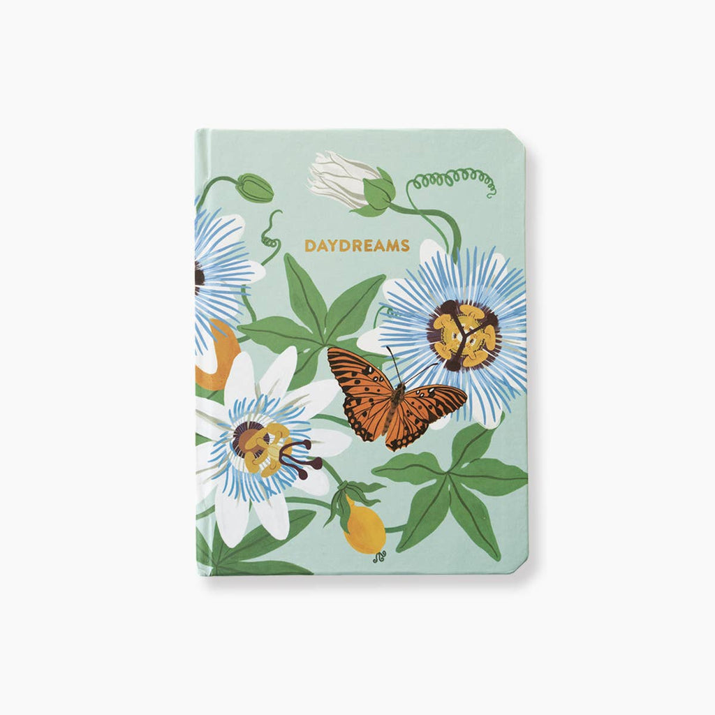 Passion Flower Daydreams Hardcover Notebook